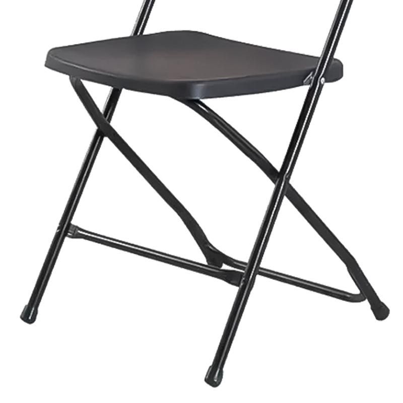 Silla plegable negra 44x79 Donna Garden imagen 2