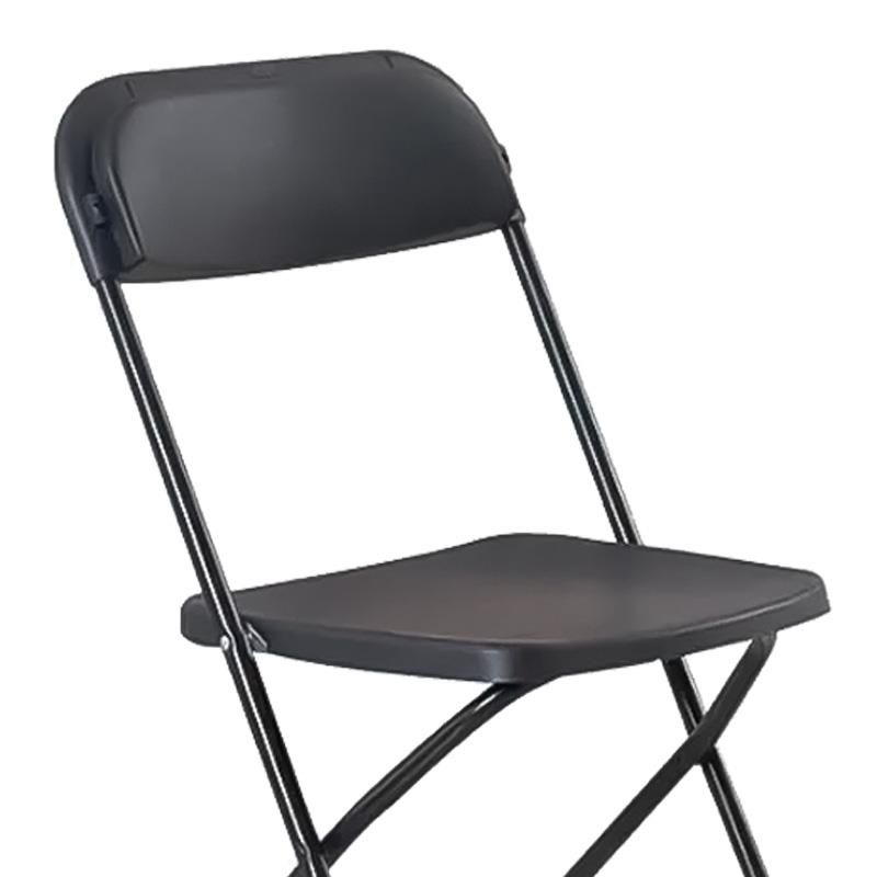 Silla plegable negra 44x79 Donna Garden imagen 3