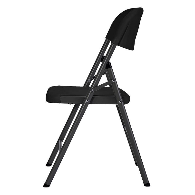 Silla plegable negra 44x83 Donna Garden imagen 3