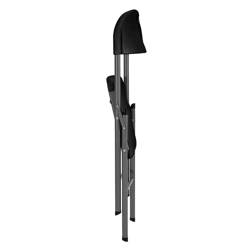 Silla plegable negra 44x83 Donna Garden imagen 4