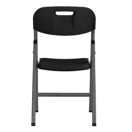 Silla plegable negra 44x83 Donna Garden imagen 5