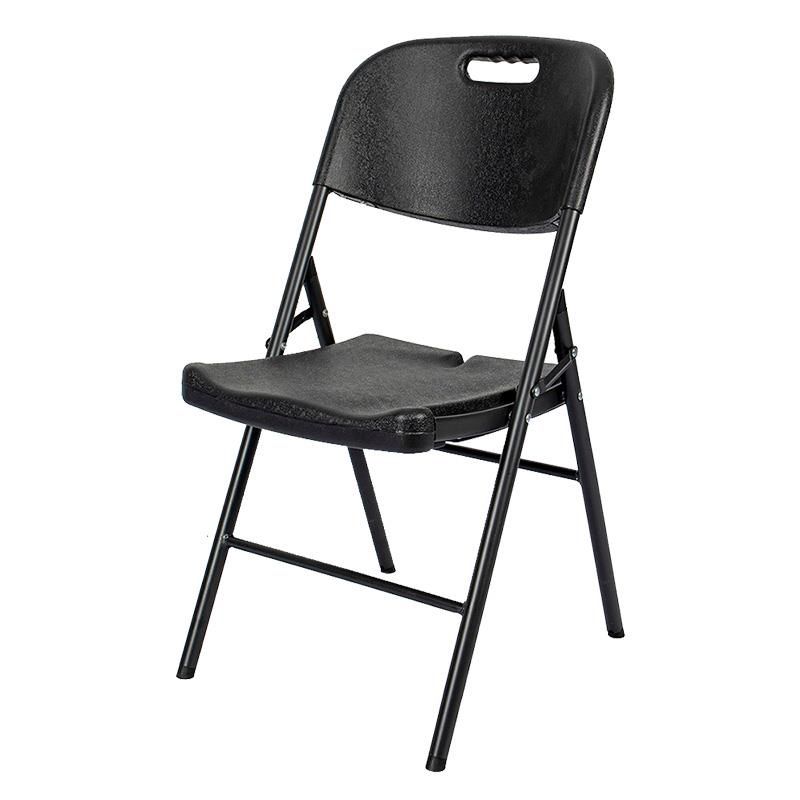 silla plegable negra 44x83 para exterior