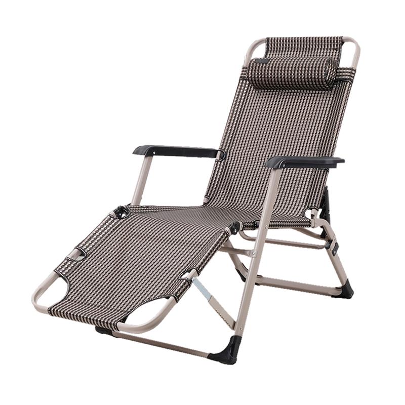 sillón multiposición gris para exterior