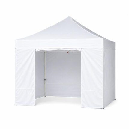 Carpa blanca 3x3 con paredes