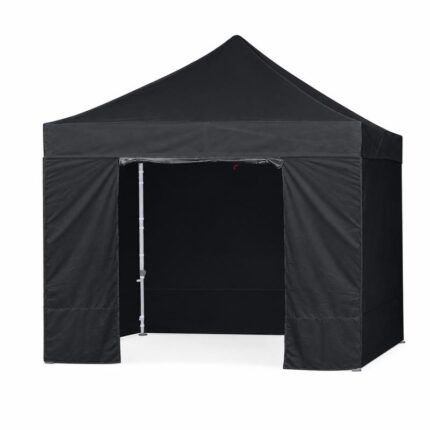 Carpa negra 3x3 con paredes