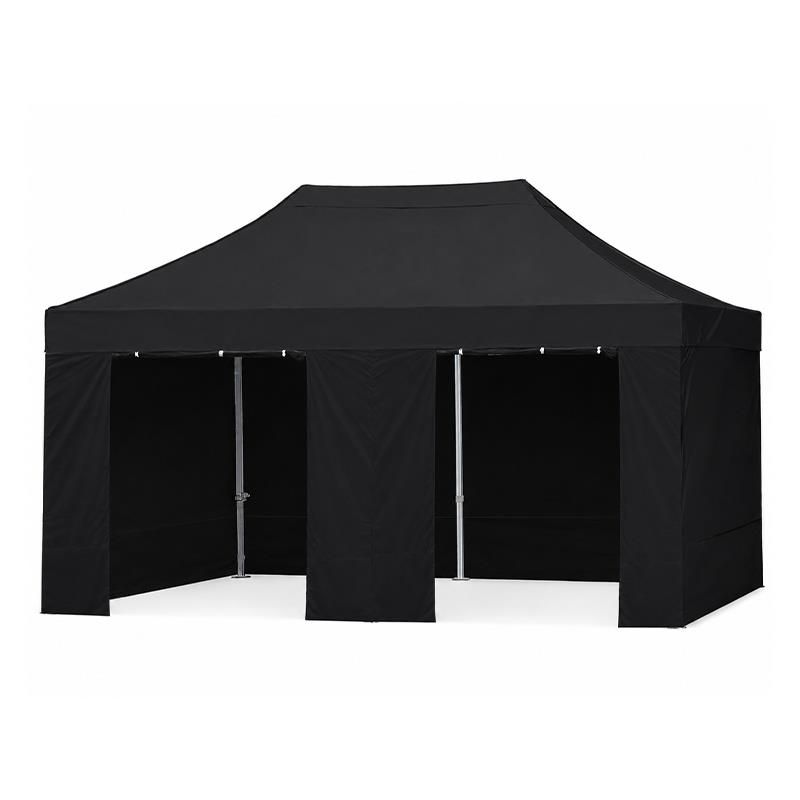 Carpa negra 3x6 con paredes