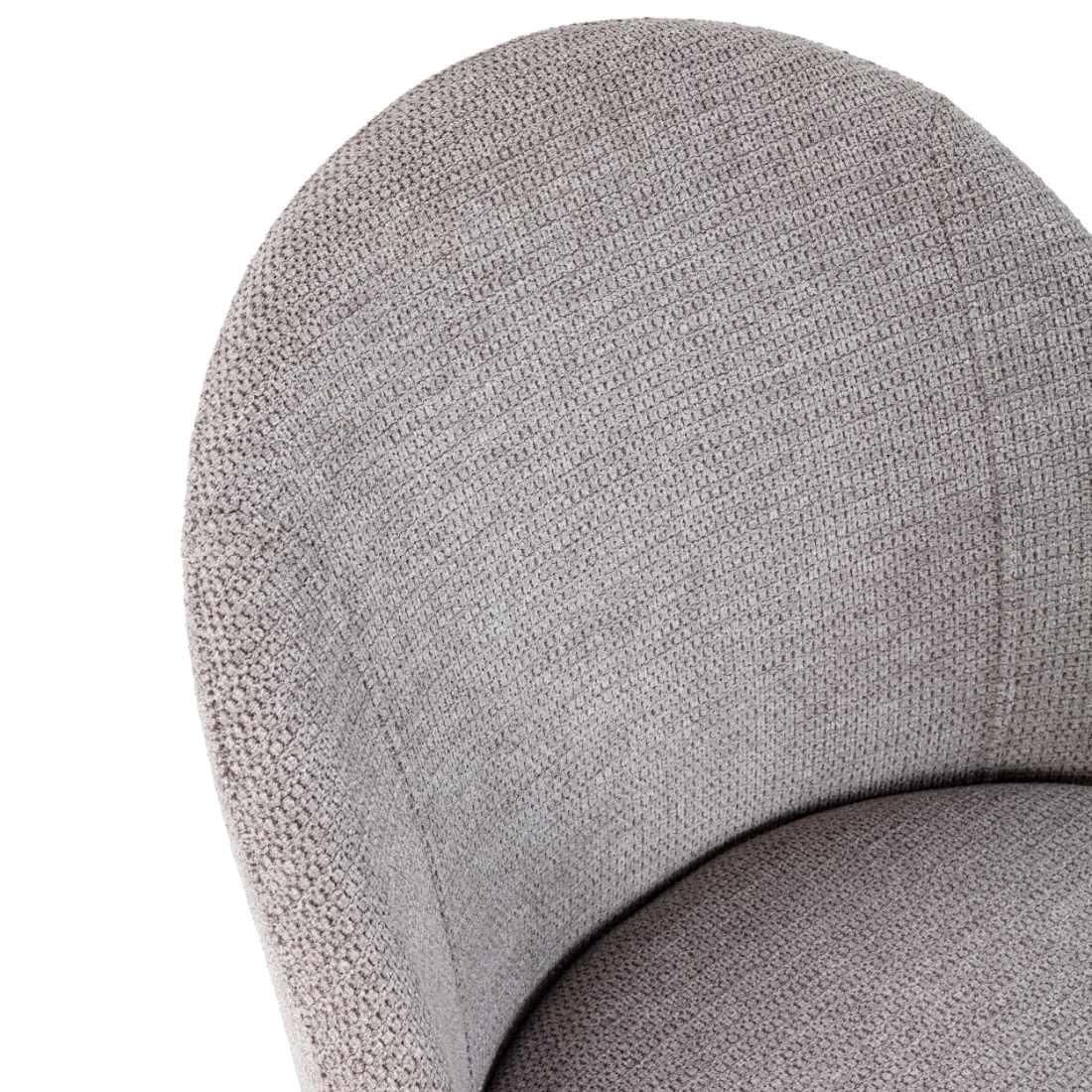 silla Kazu gris claro detalle