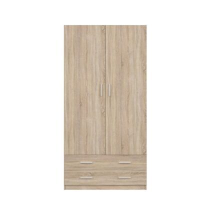 armario compacto 2 puertas Mupo cambrian para dormitorio en Tienda Lokura Canarias