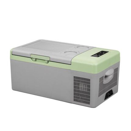 Nevera camping 15L compacta con panel LED