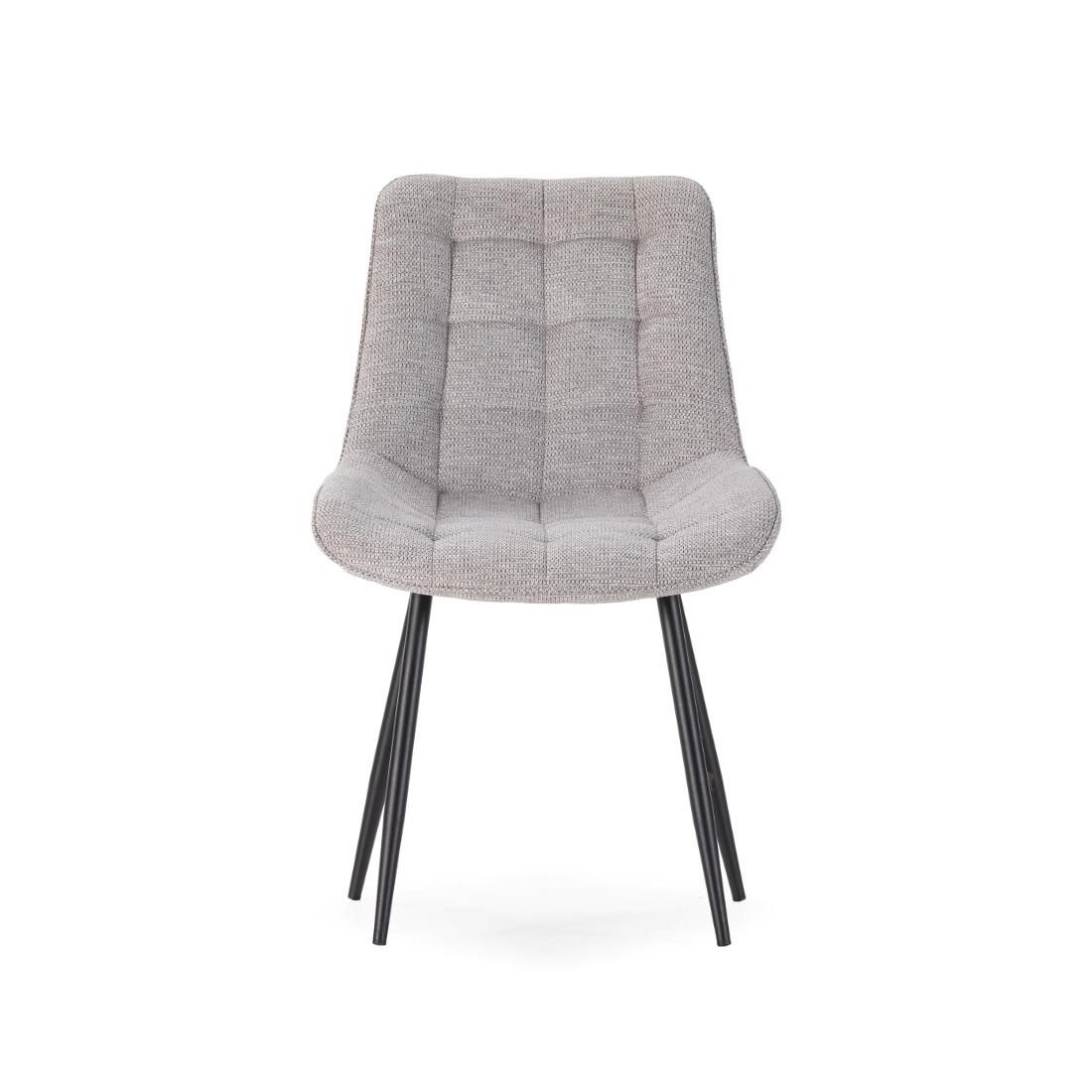 silla Sachi gris claro vista lateral