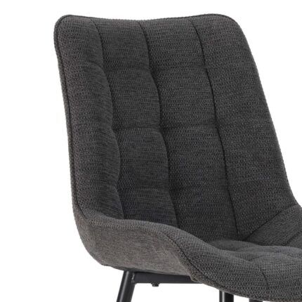 silla Sachi gris oscuro detalle