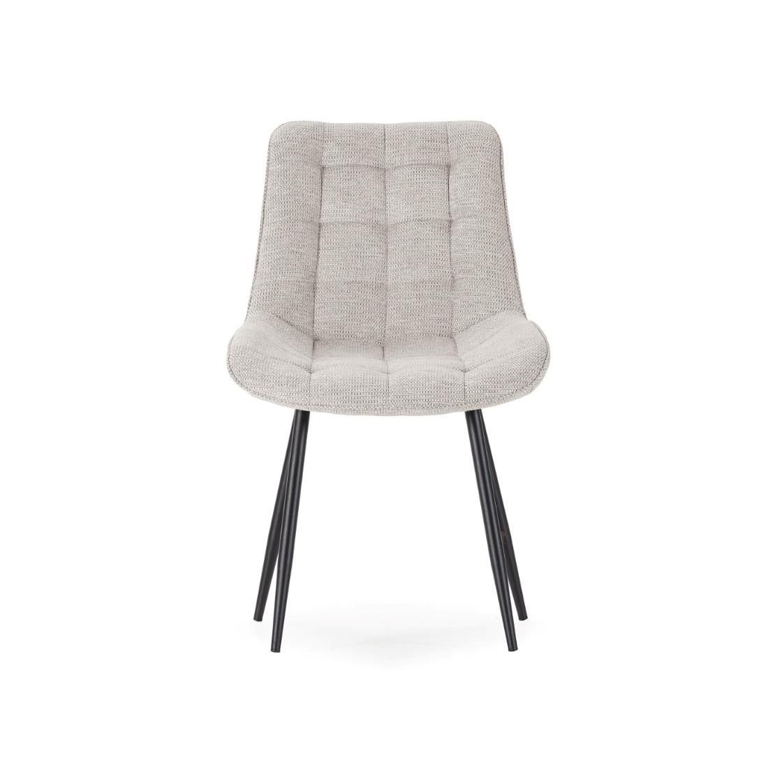 silla Sachi crema vista lateral