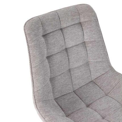 silla Sachi gris claro detalle
