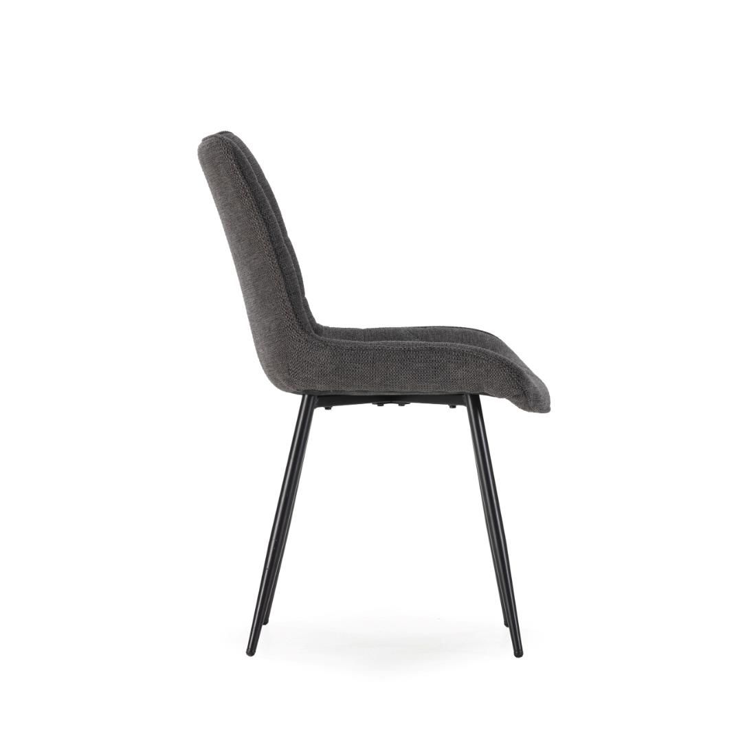 silla Sachi gris oscuro respaldo