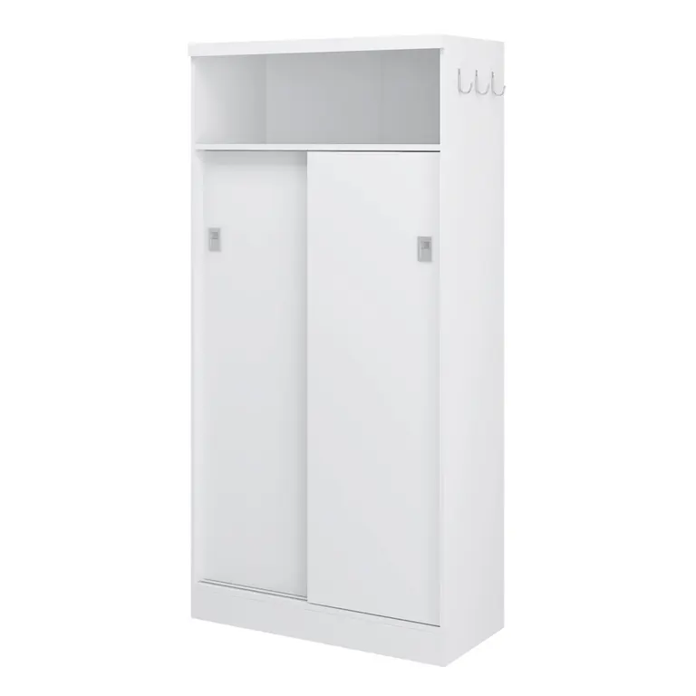 Armario despensa con puertas correderas GP.243 blanco