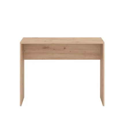 Mesa de estudio Diofant en acabado Artisan vista de frente