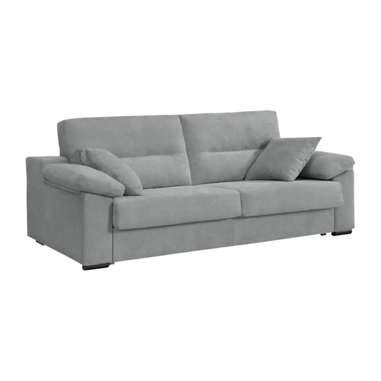 Sofá cama italiano Titan en color gris claro