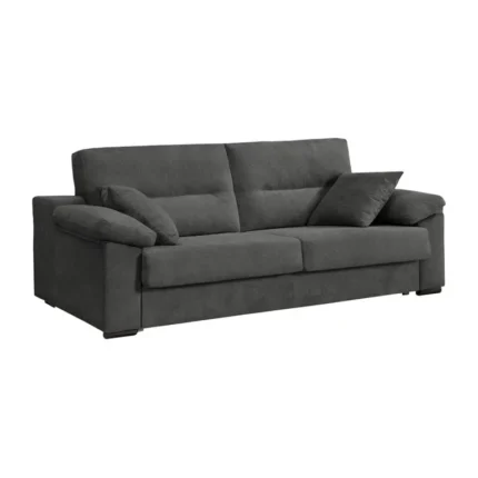 Sofá cama italiano Titan en color gris oscuro