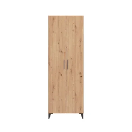 Zapatero alto 2 puertas 195 cm Buseto artisan visto de frente