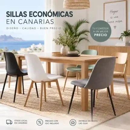 Sillas más económicas