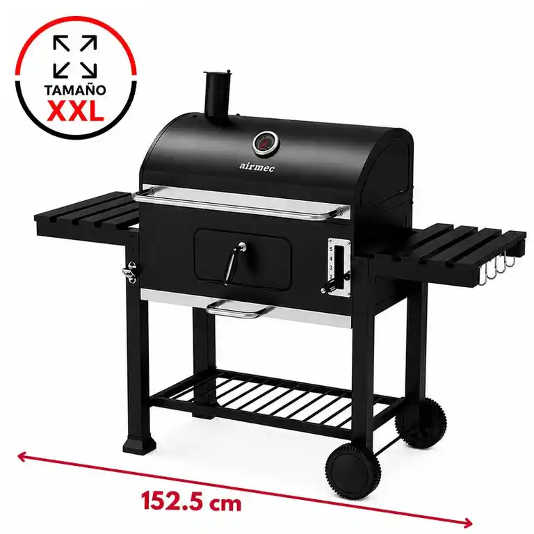 Barbacoa de carbón Tazacorte Airmec vista principal
