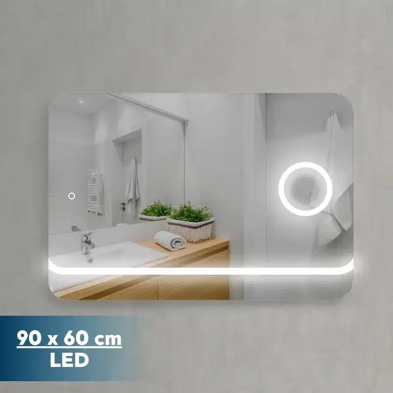 Espejo LED Londres Benotti de 90x60 cm