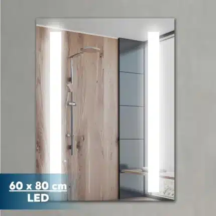 Espejo LED Munich Benotti 60x80 vista frontal
