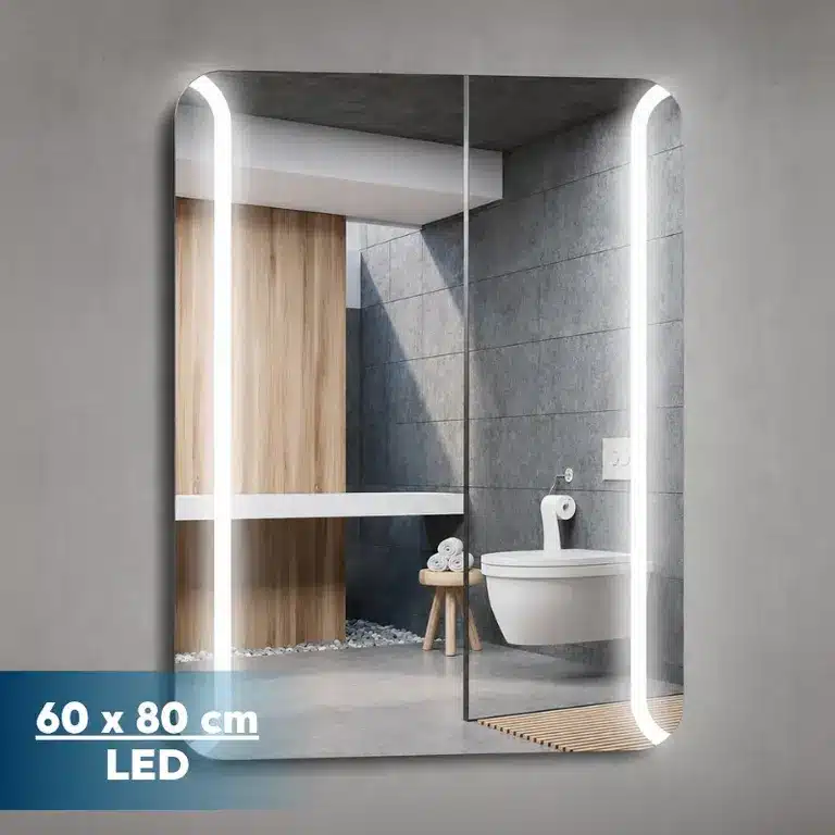 Espejo LED París Benotti 60x80 vista frontal