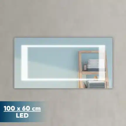 Espejo LED Tallin Benotti 100x60 vista frontal