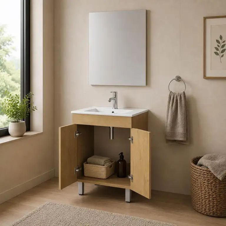 Espejo incluido con el mueble de baño Canis de 80 cm