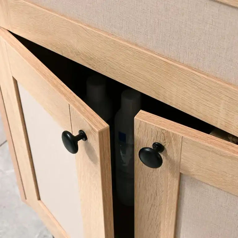 Detalle del mueble de baño Pia de 60 cm