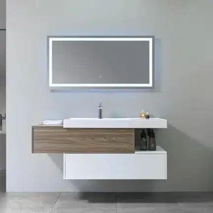 mueble baño suspendido Adhara 132 cm vista principal