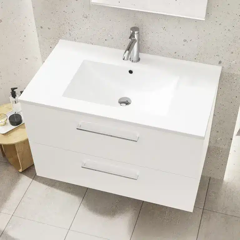 mueble baño suspendido Cipres 80 cm vista 3