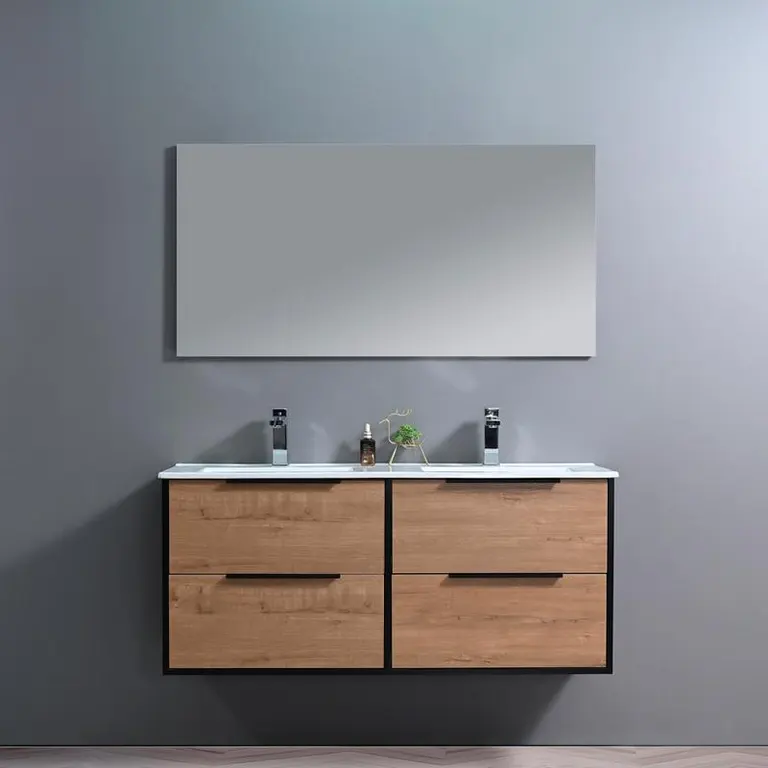 Vista 2 del mueble baño suspendido Cira 120 cm