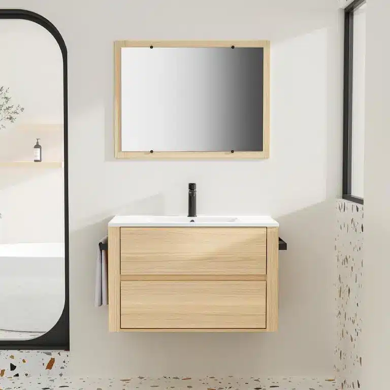 mueble baño suspendido Cris 80 cm vista principal
