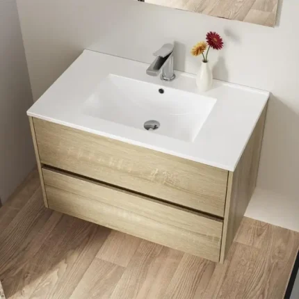 mueble baño suspendido Encina 80 cm