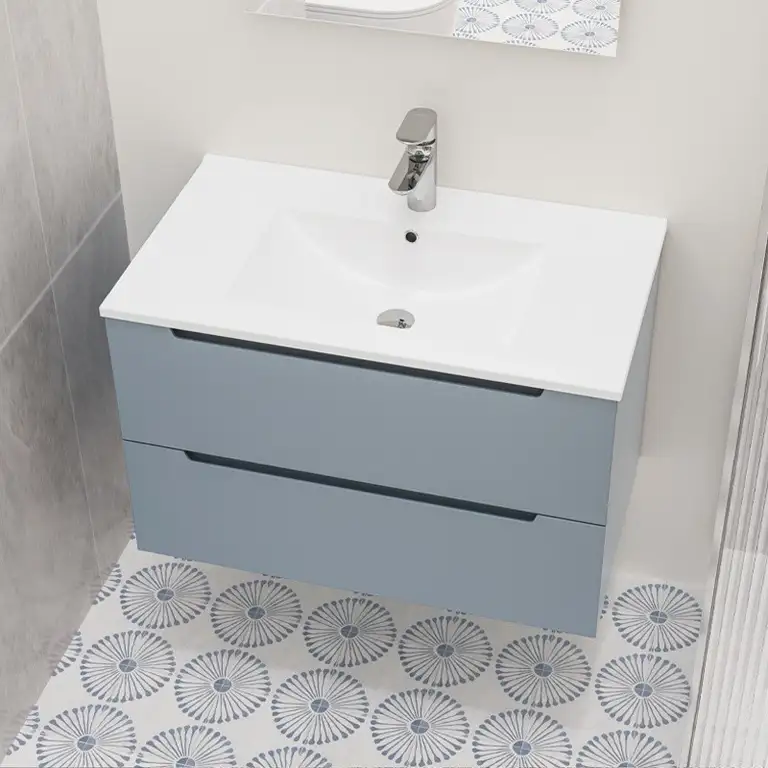 mueble baño suspendido Gael 80 cm vista 3