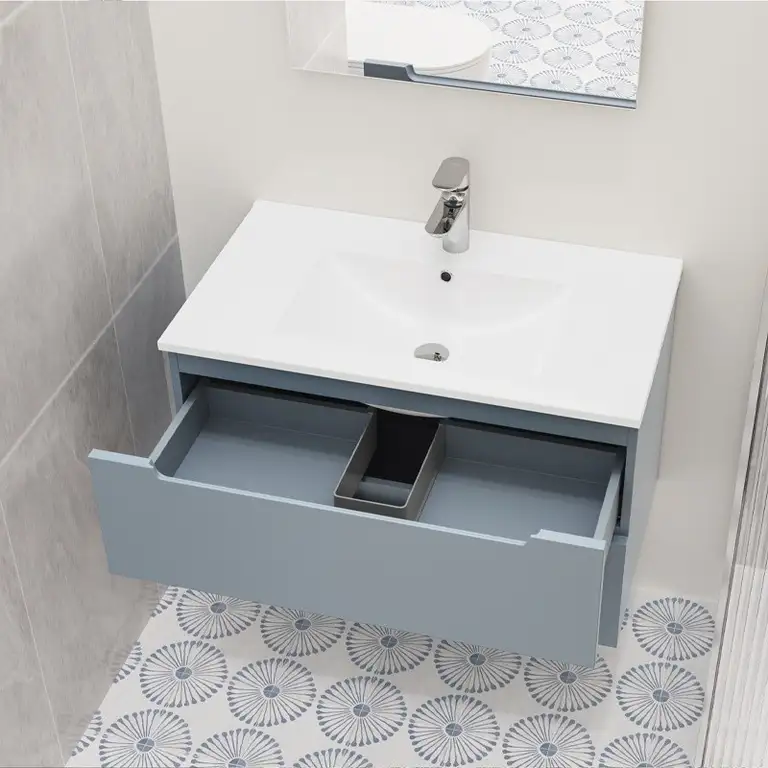 mueble baño suspendido Gael 80 cm vista 4