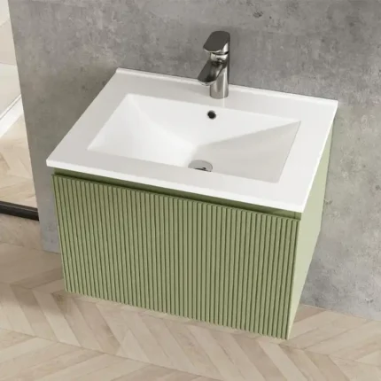 mueble baño suspendido Pau 60 cm vista 3