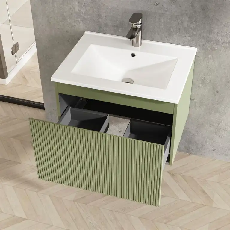 mueble baño suspendido Pau 60 cm vista 4