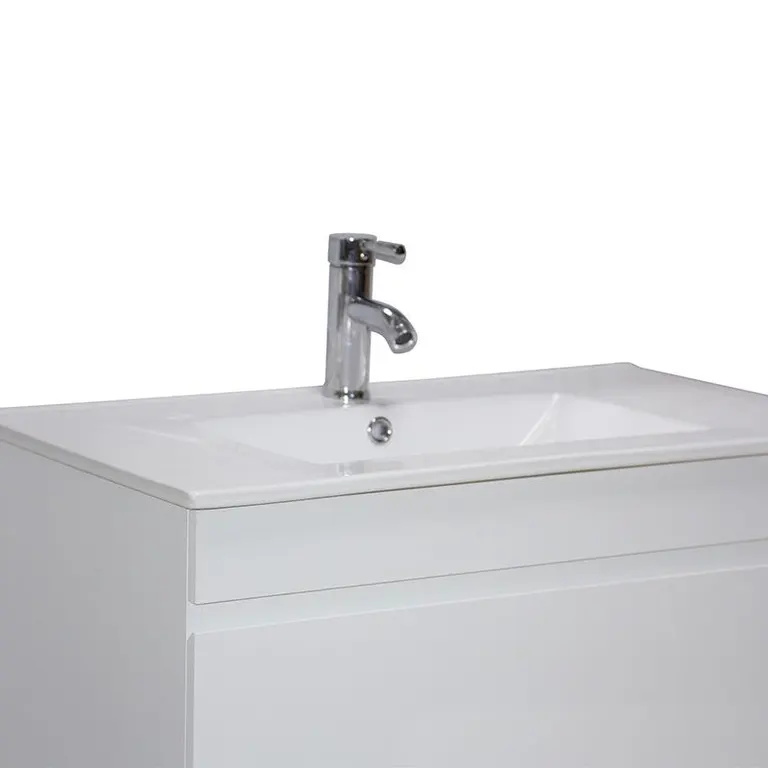 Vista 4 del mueble baño suspendido Perugia 80 cm