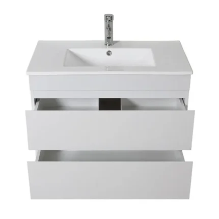 Vista 5 del mueble baño suspendido Perugia 80 cm