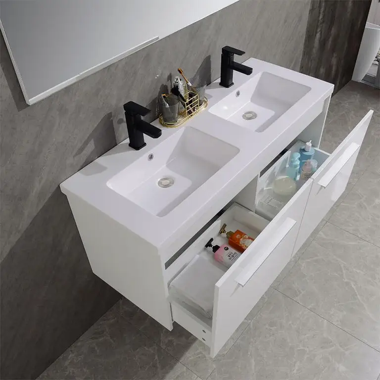 mueble baño suspendido Tulipan 120 cm vista 4
