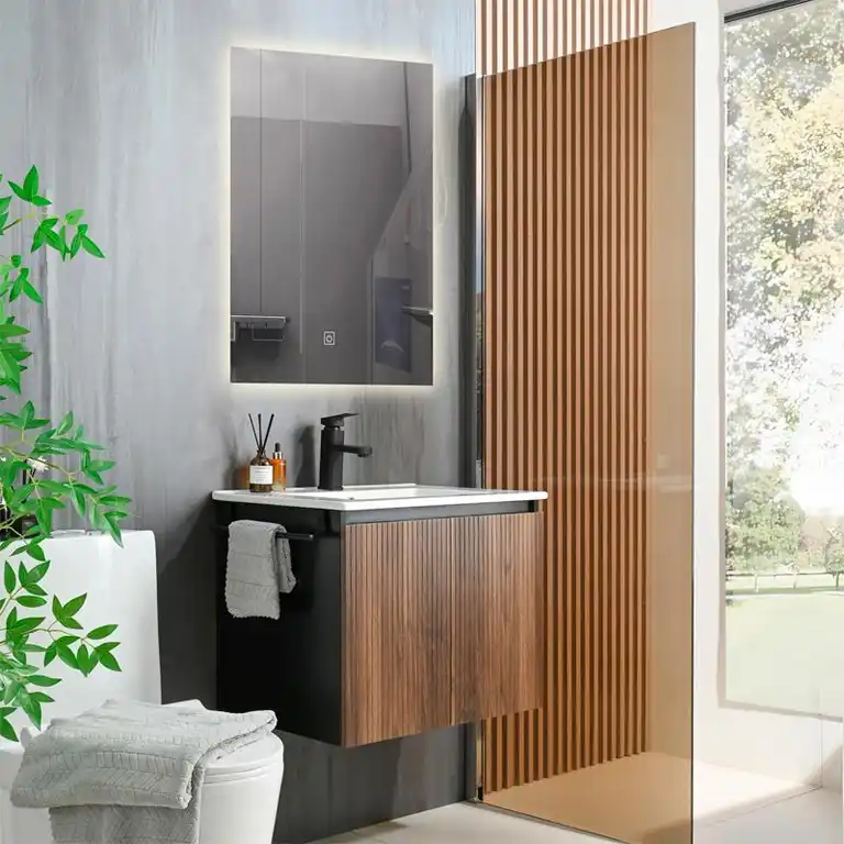 mueble baño Tai 60 gris haya vista principal