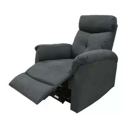 Nova gris oscuro con reposapiés extendido