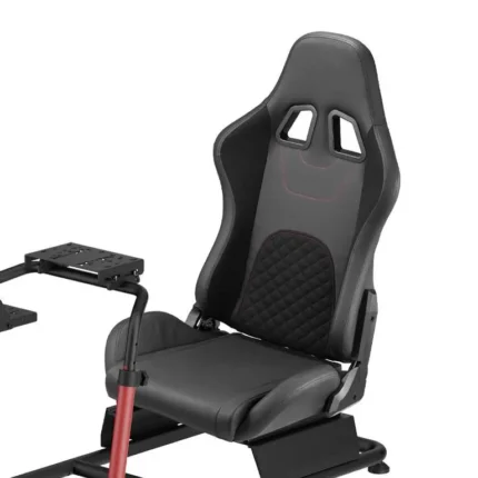 Asiento negro acolchado y respaldo del modelo RC300 de Volten