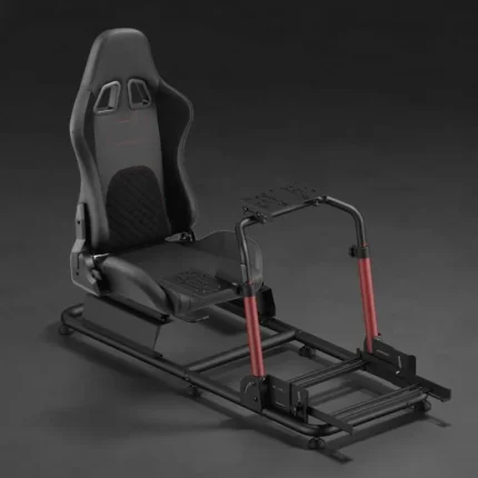 RC300 con asiento y soportes vacíos sobre fondo oscuro