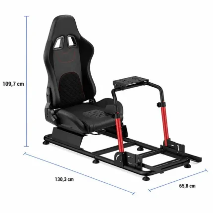 Medidas del RC300: 130,3 cm de largo, 65,8 cm de ancho y 109,7 cm de alto