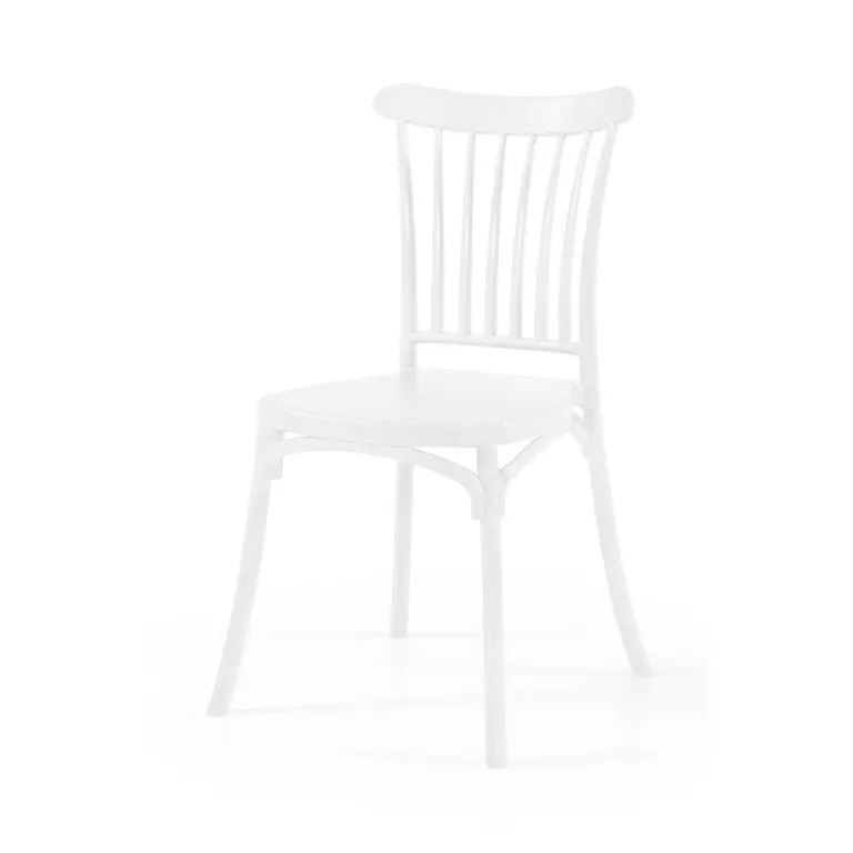 Silla de exterior apilable Havana en color Blanco