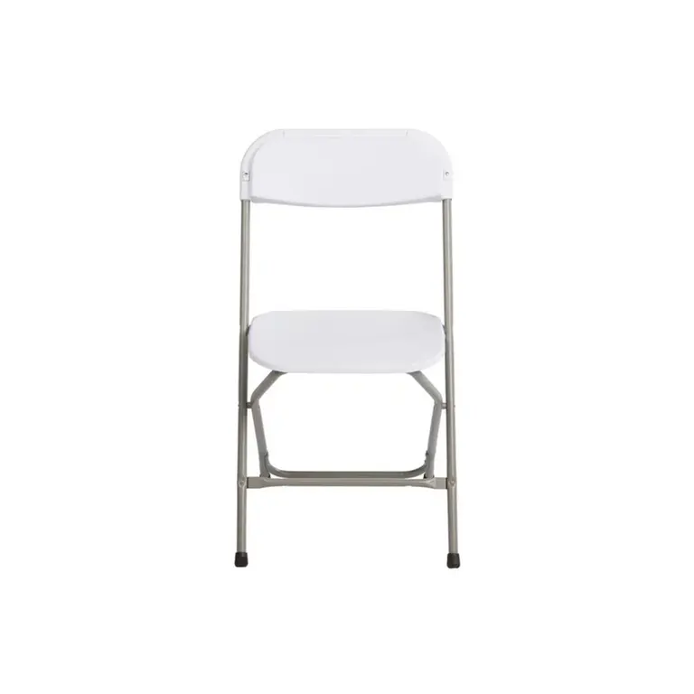 Silla de exterior plegable Every en color Blanco, vista 2